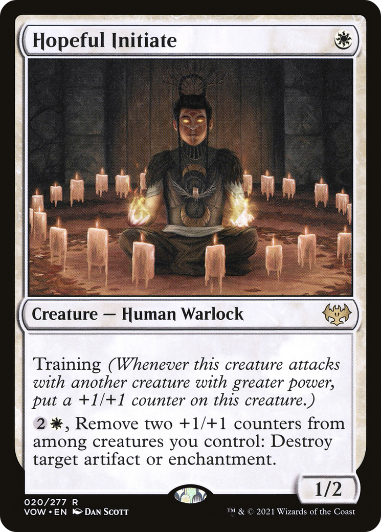 Image of Hopeful Initiate [Innistrad: Crimson Vow]