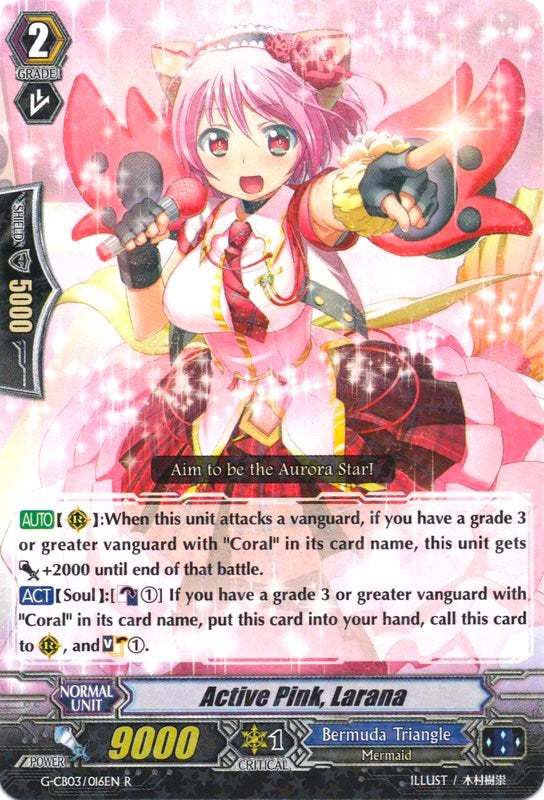 Image of Active Pink, Larana (G-CB03/016EN) [Blessing of Divas]