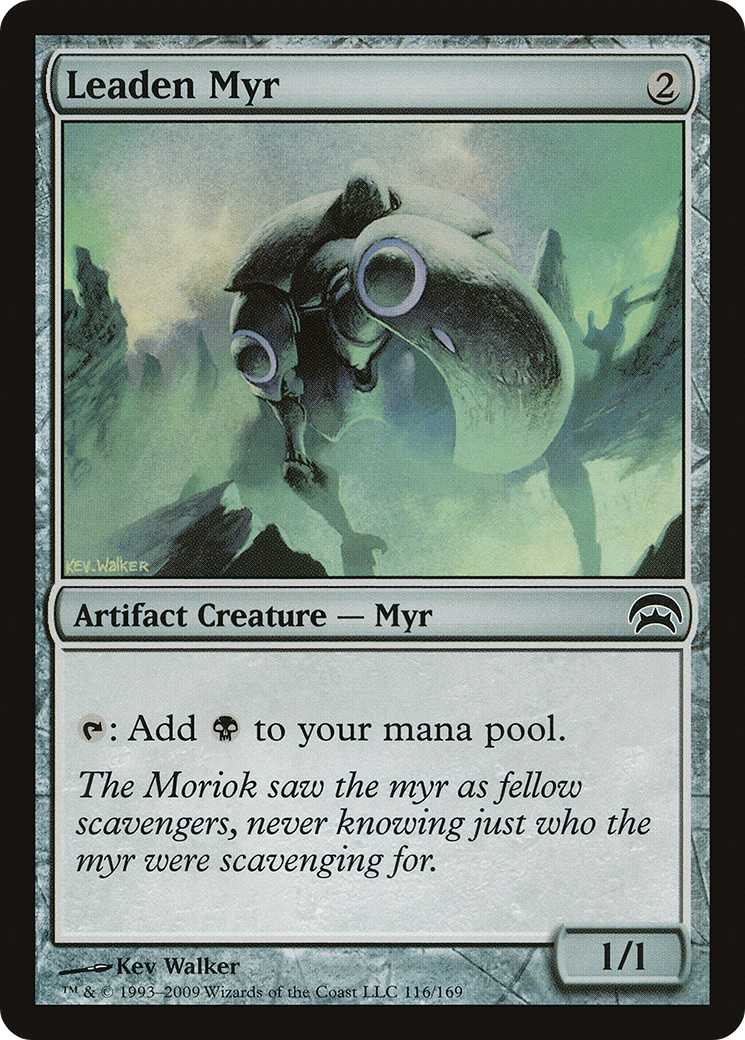 Image of Leaden Myr [Planechase]
