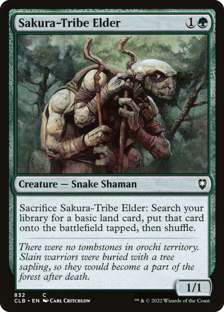 Image of Sakura-Tribe Elder [Commander Legends: Battle for Baldur's Gate]