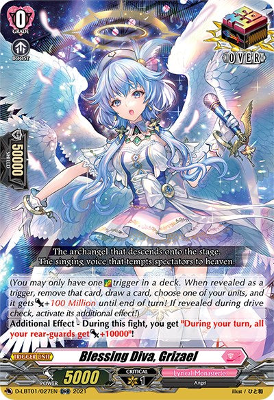 Image of Blessing Diva, Grizael (D-LBT01/027EN) [Lyrical Melody]