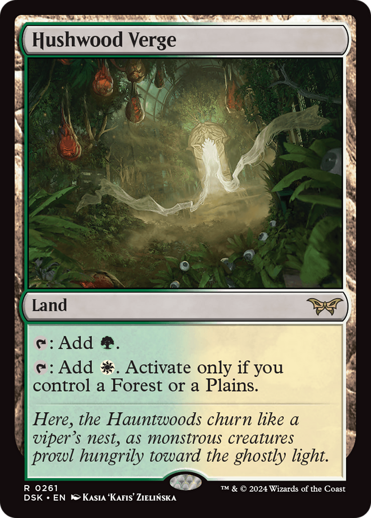 Image of Hushwood Verge [Duskmourn: House of Horror]