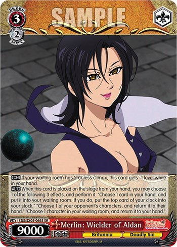 Image of Merlin: Wielder of Aldan (SR) [The Seven Deadly Sins: Revival of The Commandments]