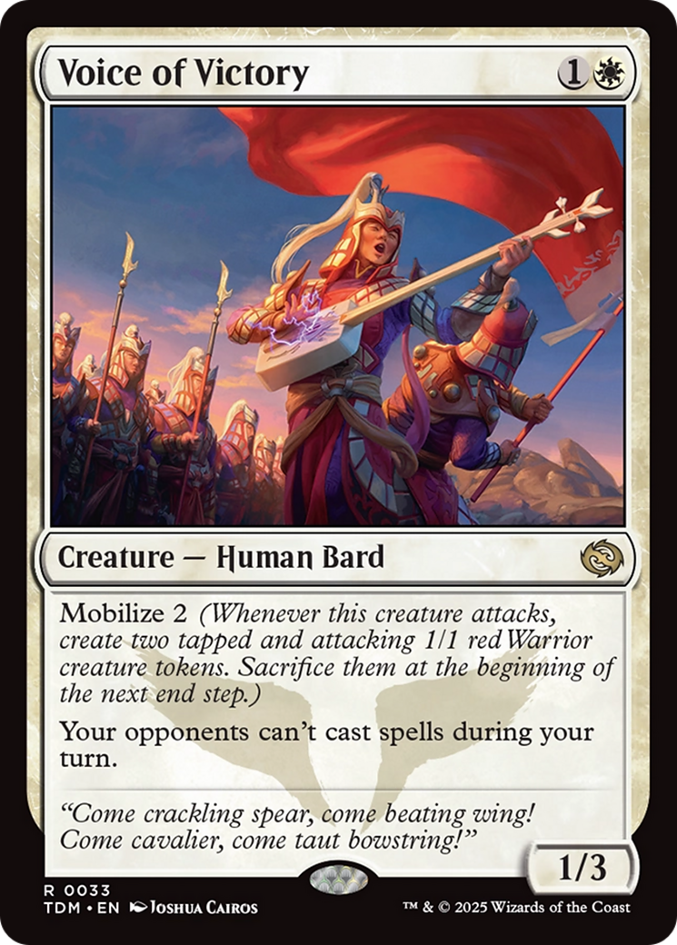 Image of Voice of Victory [Tarkir: Dragonstorm]