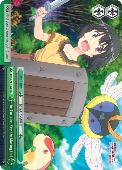 Image of The Curtains Rise On Maxing Out (BFR/S78-TE09 TD) [BOFURI: I Don't Want to Get Hurt, so I'll Max Out My Defense]