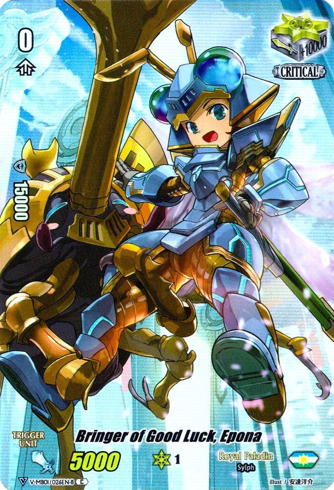 Image of Bringer of Good Luck, Epona (Full Art) (Parallel Foil) (V-MB01/026EN-B) [PSYqualia Strife]