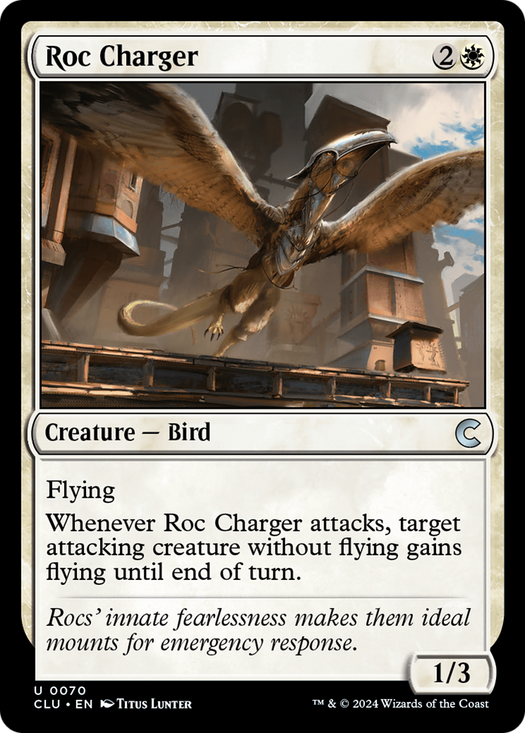 Image of Roc Charger [Ravnica: Clue Edition]
