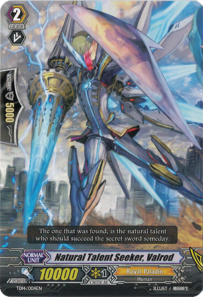 Image of Natural Talent Seeker, Valrod (TD14/004EN) [Trial Deck 14: Seeker of Hope]