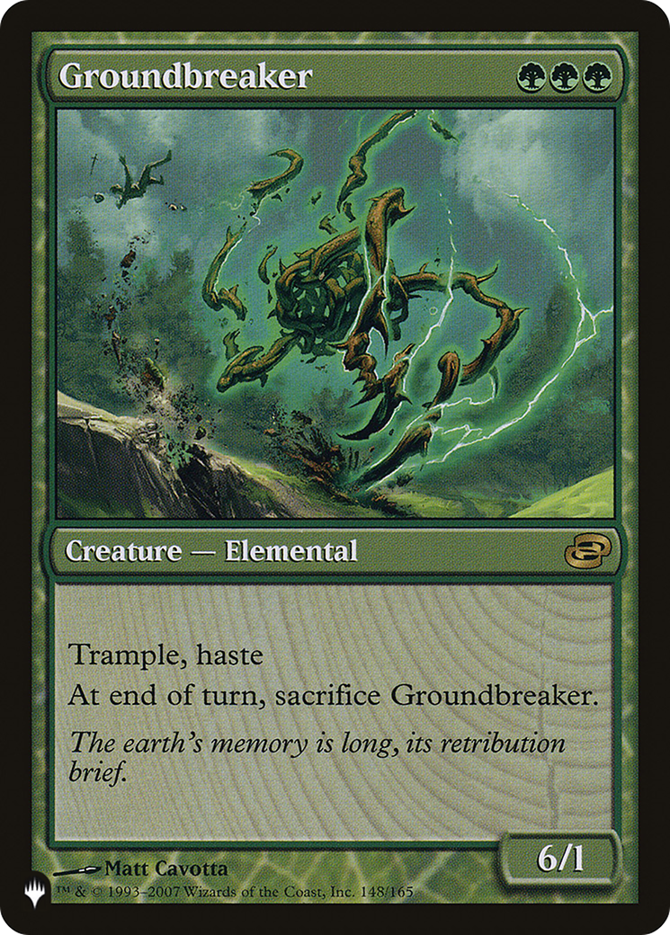 Image of Groundbreaker [The List]