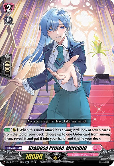 Image of Grazioso Prince, Meredith (D-LBT02/019EN) [Lyrical Monasterio: It's a New School Term!]