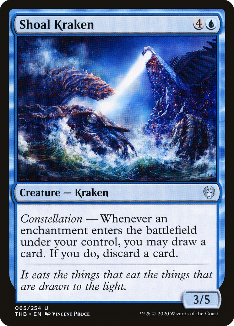 Image of Shoal Kraken [Theros Beyond Death]