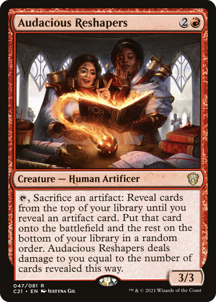 Image of Audacious Reshapers [Commander 2021]
