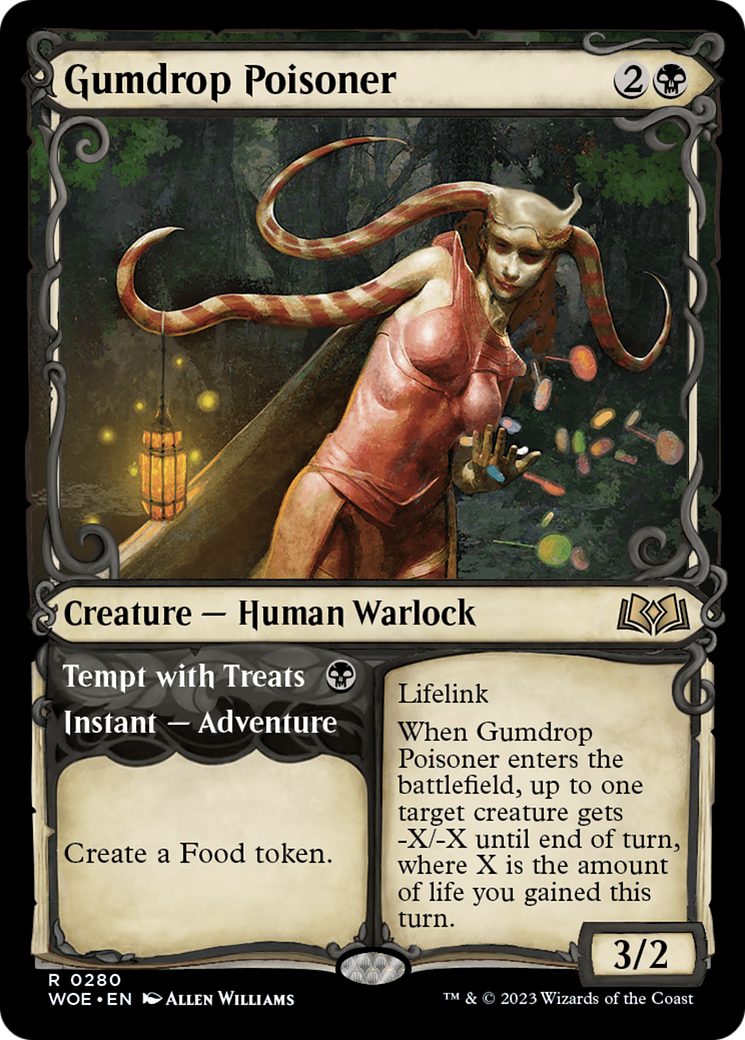Image of Gumdrop Poisoner // Tempt with Treats (Showcase) [Wilds of Eldraine]