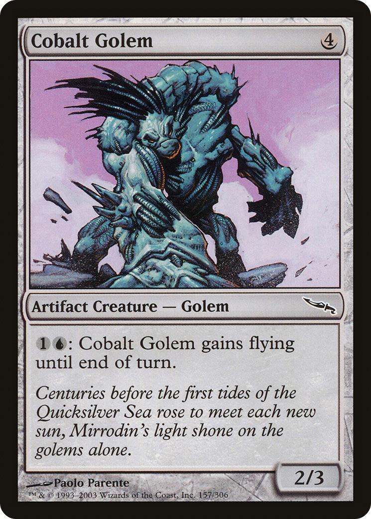 Image of Cobalt Golem [Mirrodin]