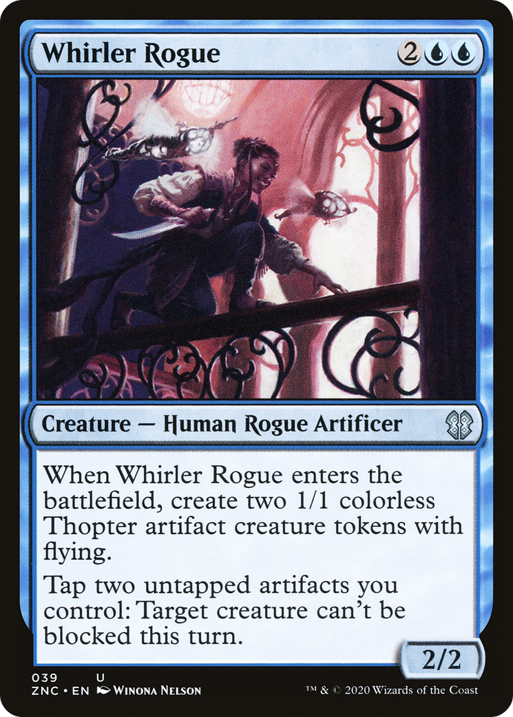 Image of Whirler Rogue [Zendikar Rising Commander]