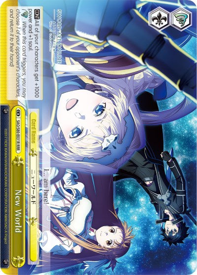 Image of New World (SAO/S80-E031R RRR) [Sword Art Online -Alicization- Vol.2]