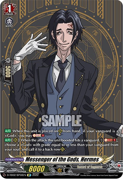 Image of Messenger of the Gods, Hermes (D-TB02/SP08EN) [Record of Ragnarok]