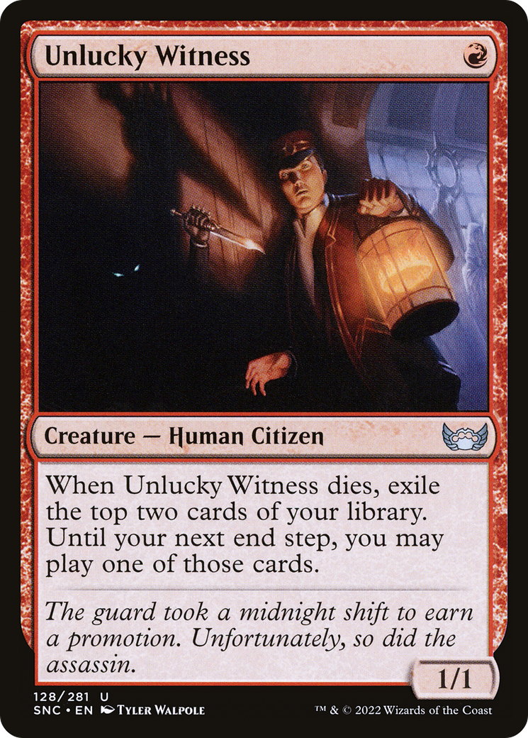 Image of Unlucky Witness [Streets of New Capenna]