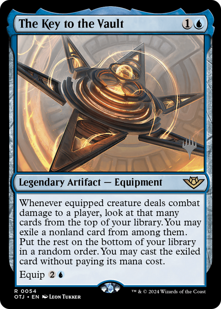 Image of The Key to the Vault (Promo Pack) [Outlaws of Thunder Junction Promos]