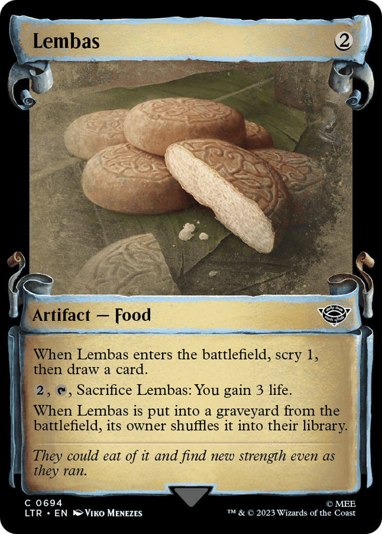 Image of Lembas [The Lord of the Rings: Tales of Middle-Earth Showcase Scrolls]
