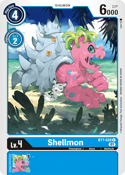 Image of Shellmon [BT7-020] [Next Adventure]