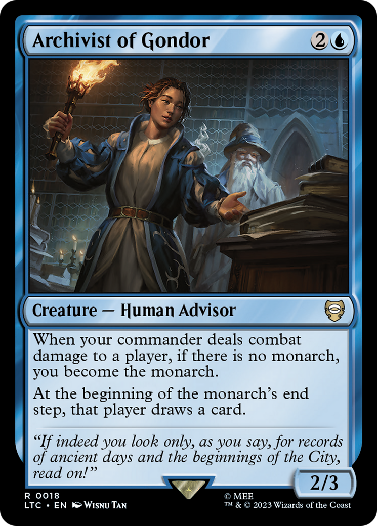 Image of Archivist of Gondor [The Lord of the Rings: Tales of Middle-Earth Commander]