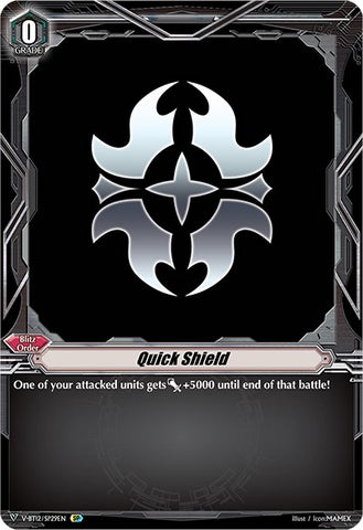 Quick Shield (Gold Paladin) (V-BT12/SP29EN) [Divine Lightning Radiance]