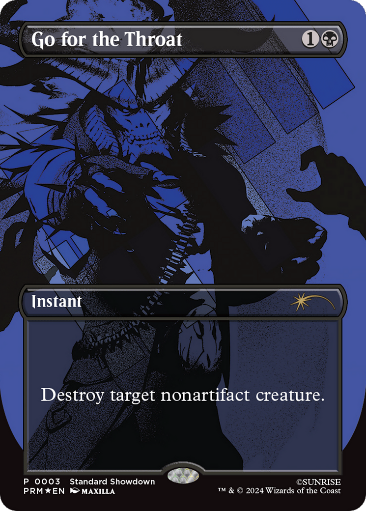 Image of Go for the Throat [Standard Showdown Promos]