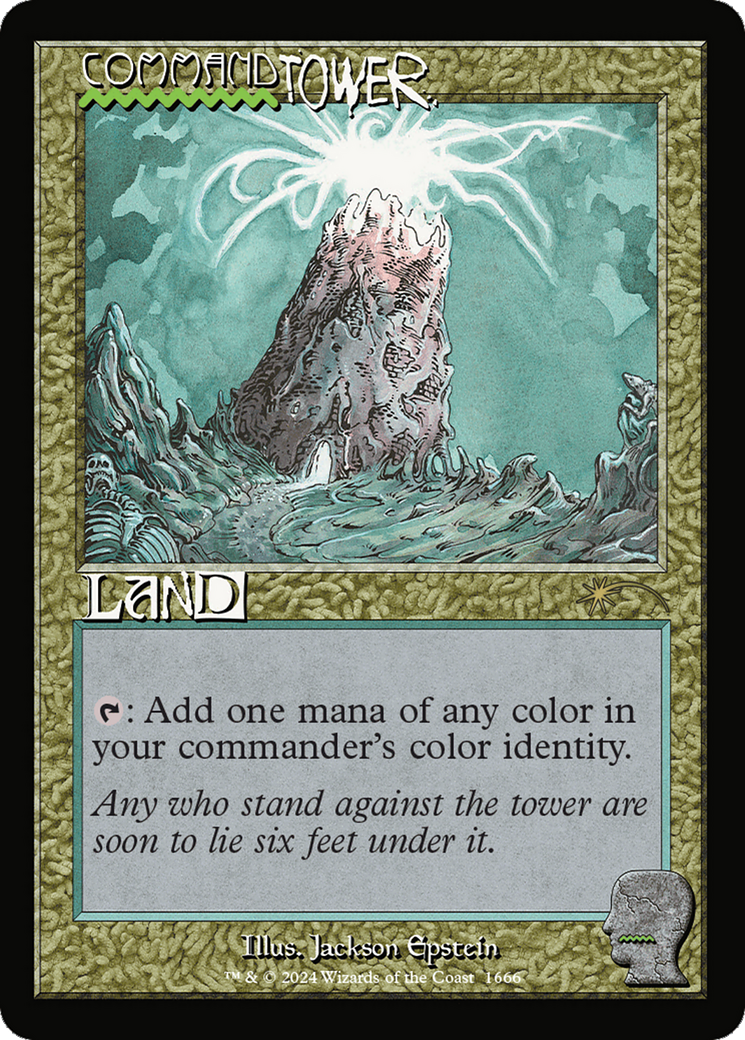 Image of Command Tower (SLD-1666) - Secret Lair Drop Foil