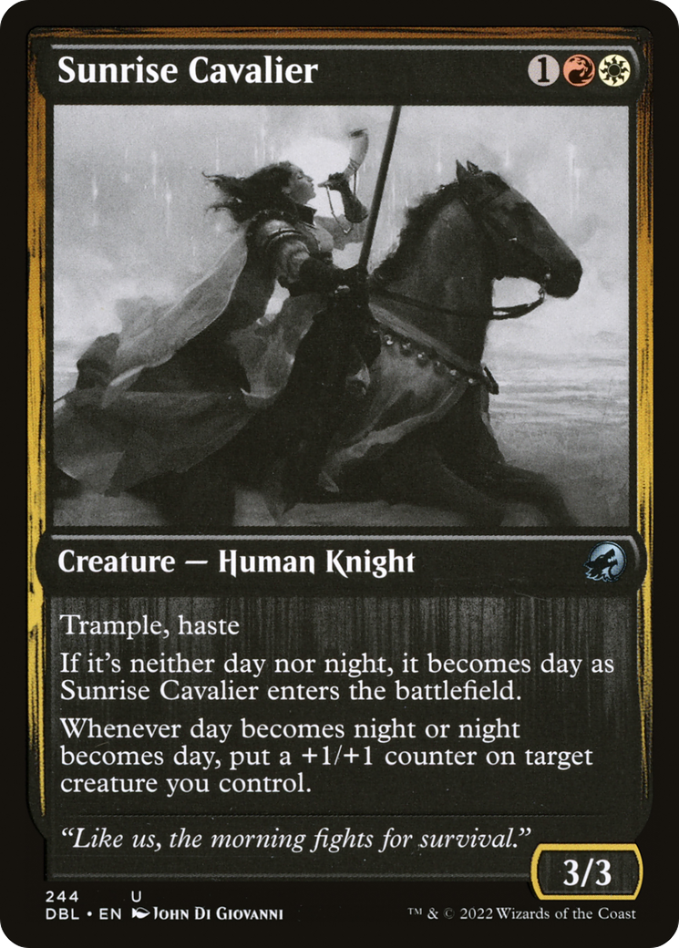 Image of Sunrise Cavalier [Innistrad: Double Feature]