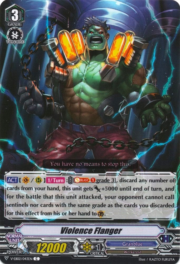 Image of Violence Flanger (V-EB02/043EN) [Champions of the Asia Circuit]