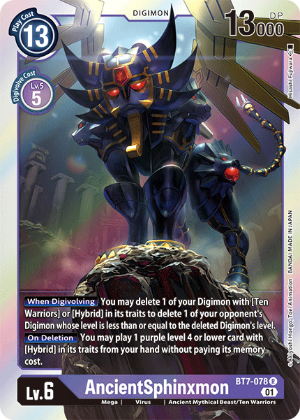 Image of AncientSphinxmon [BT7-078] [Next Adventure]