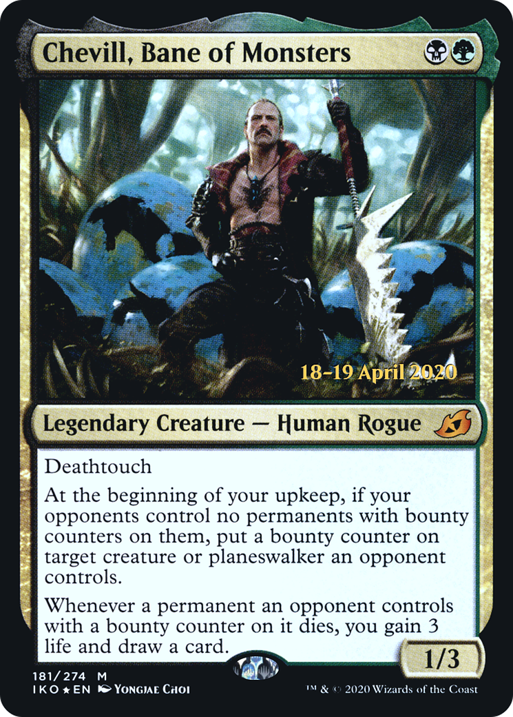 Image of Chevill, Bane of Monsters [Ikoria: Lair of Behemoths Prerelease Promos]