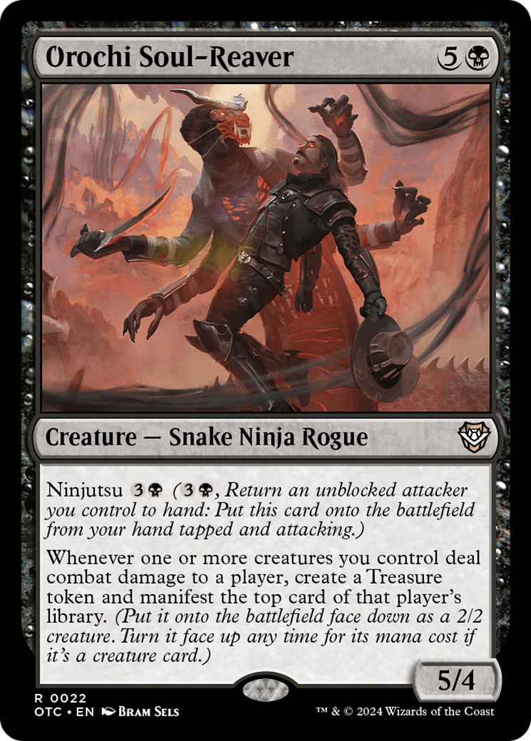 Image of Orochi Soul-Reaver [Outlaws of Thunder Junction Commander]