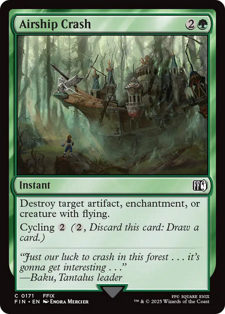 Image of Airship Crash [FINAL FANTASY]