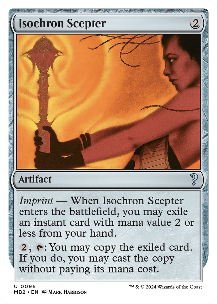 Image of Isochron Scepter (White Border) [Mystery Booster 2]