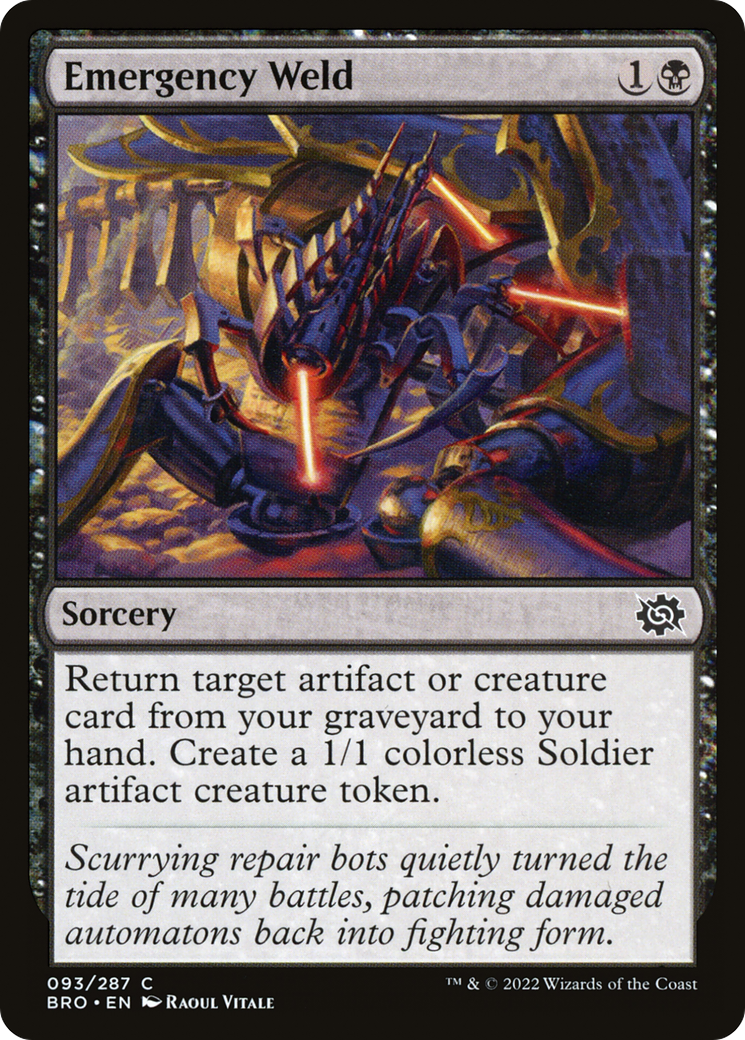 Image of Emergency Weld [The Brothers' War]