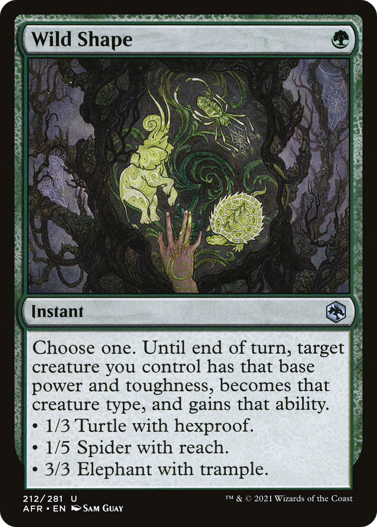 Image of Wild Shape [Dungeons & Dragons: Adventures in the Forgotten Realms]