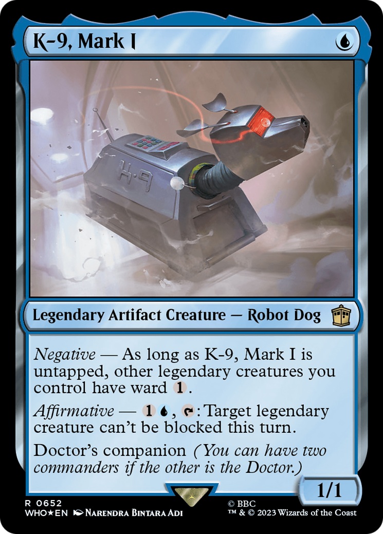 Image of K-9, Mark I (Surge Foil) [Doctor Who]