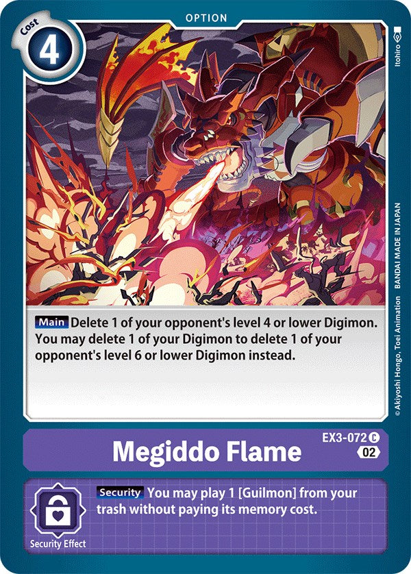 Image of Megiddo Flame [EX3-072] [Draconic Roar]