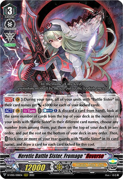 Image of Heretic Battle Sister, Fromage 