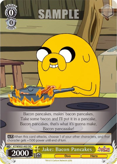 Image of Jake: Bacon Pancakes (AT/WX02-A02) (Promo) [Adventure Time]