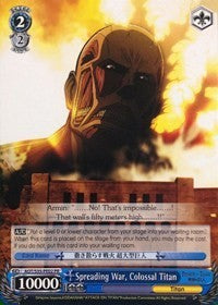Image of Spreading War, Colossal Titan (AOT/S35-PE02 PR) (Promo) [Attack on Titan]