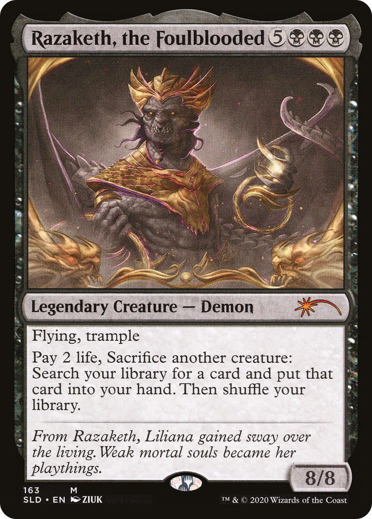 Image of Razaketh, the Foulblooded [Secret Lair Drop Series]
