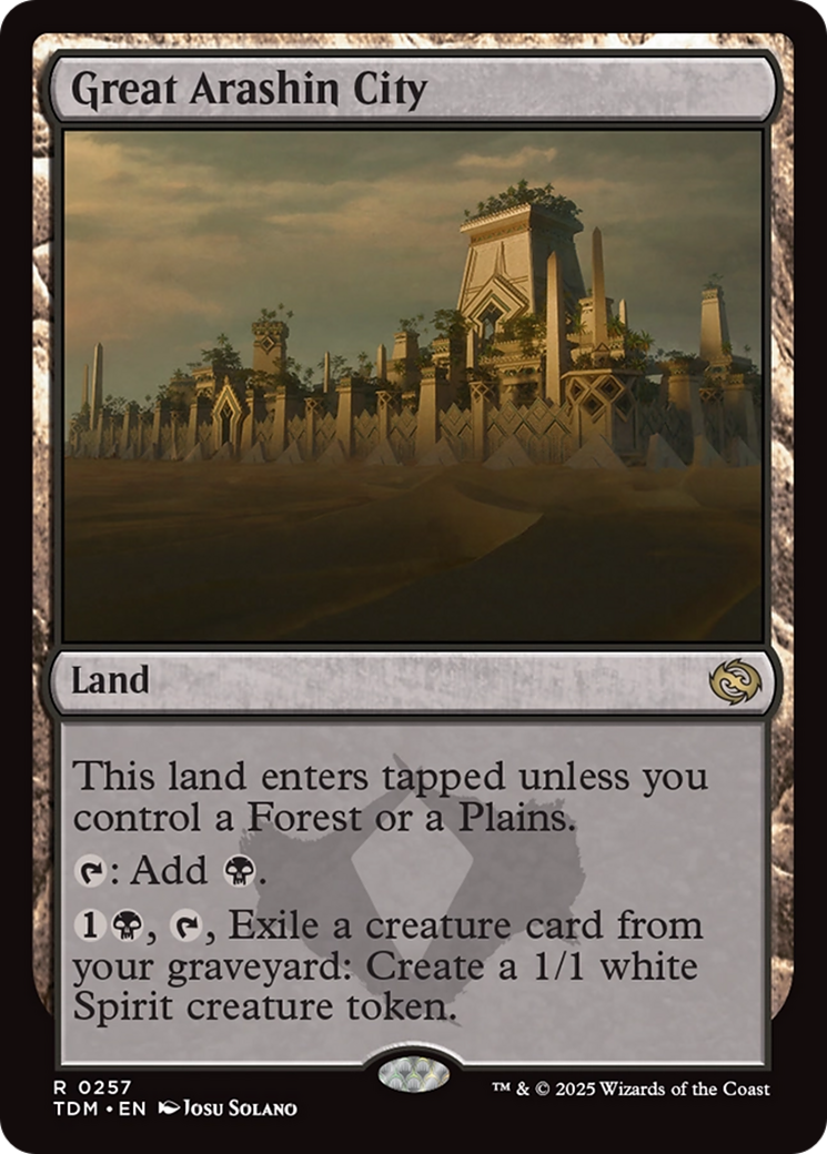 Image of Great Arashin City [Tarkir: Dragonstorm]