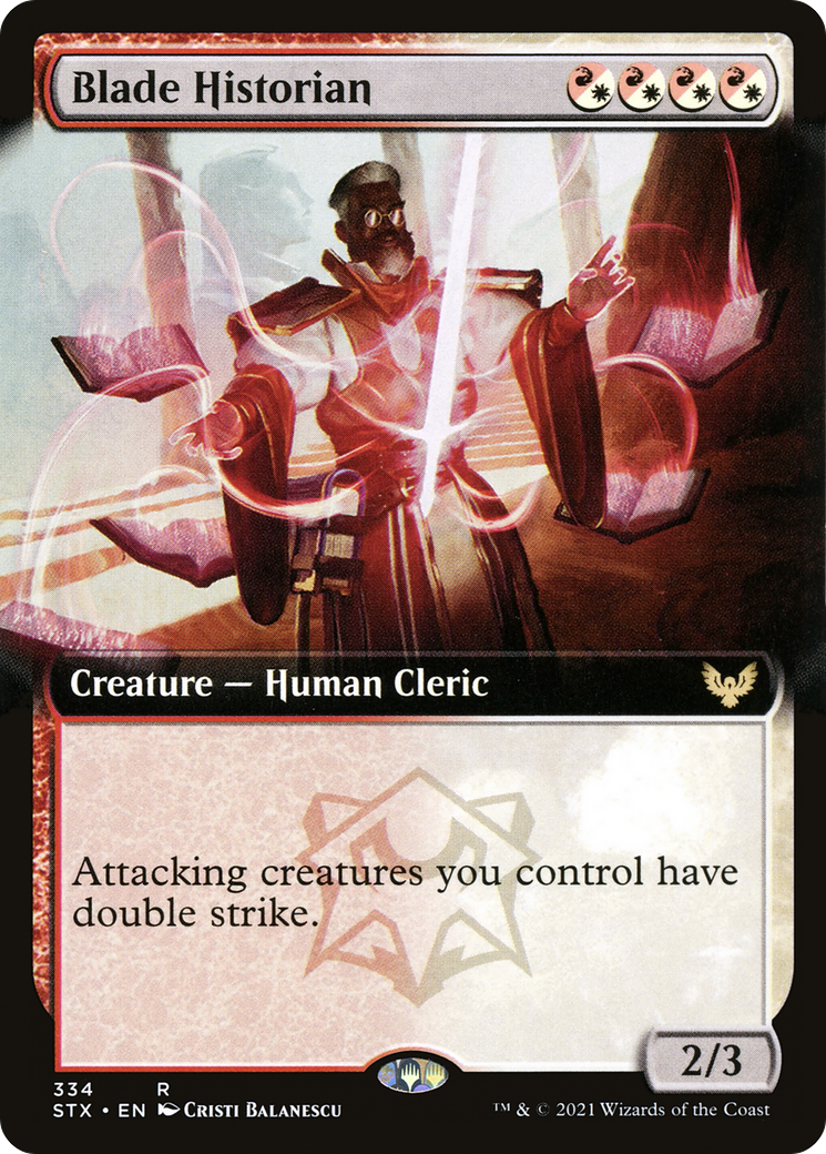 Image of Blade Historian (Extended Art) [Strixhaven: School of Mages]