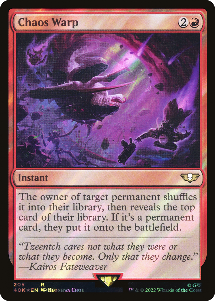 Image of Chaos Warp (Surge Foil) [Warhammer 40,000]