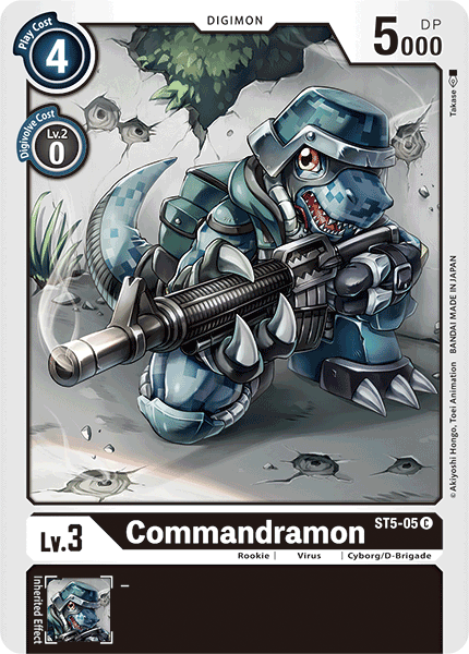 Image of Commandramon [ST5-05] [Starter Deck: Machine Black]