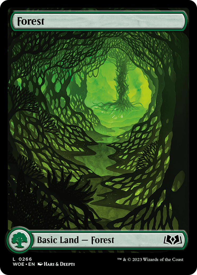 Image of Forest (266) (Full-Art) [Wilds of Eldraine]