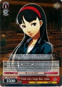 Image of Finish with a Single Blow, Yukiko (P4/EN-S01-063 C) [Persona 4 ver.E]